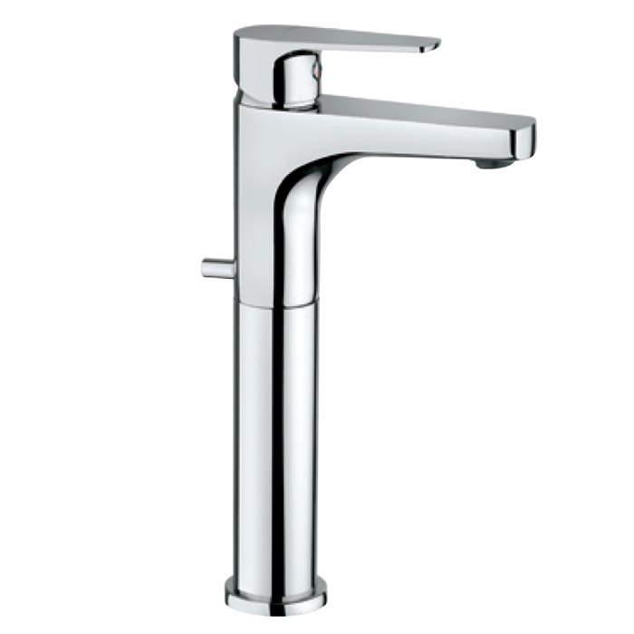 ברז פרח גבוה לכיור מונח סדרה 2