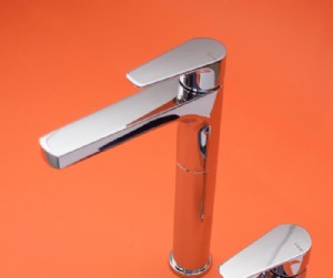 ברז פרח גבוה לכיור מונח סדרה 2